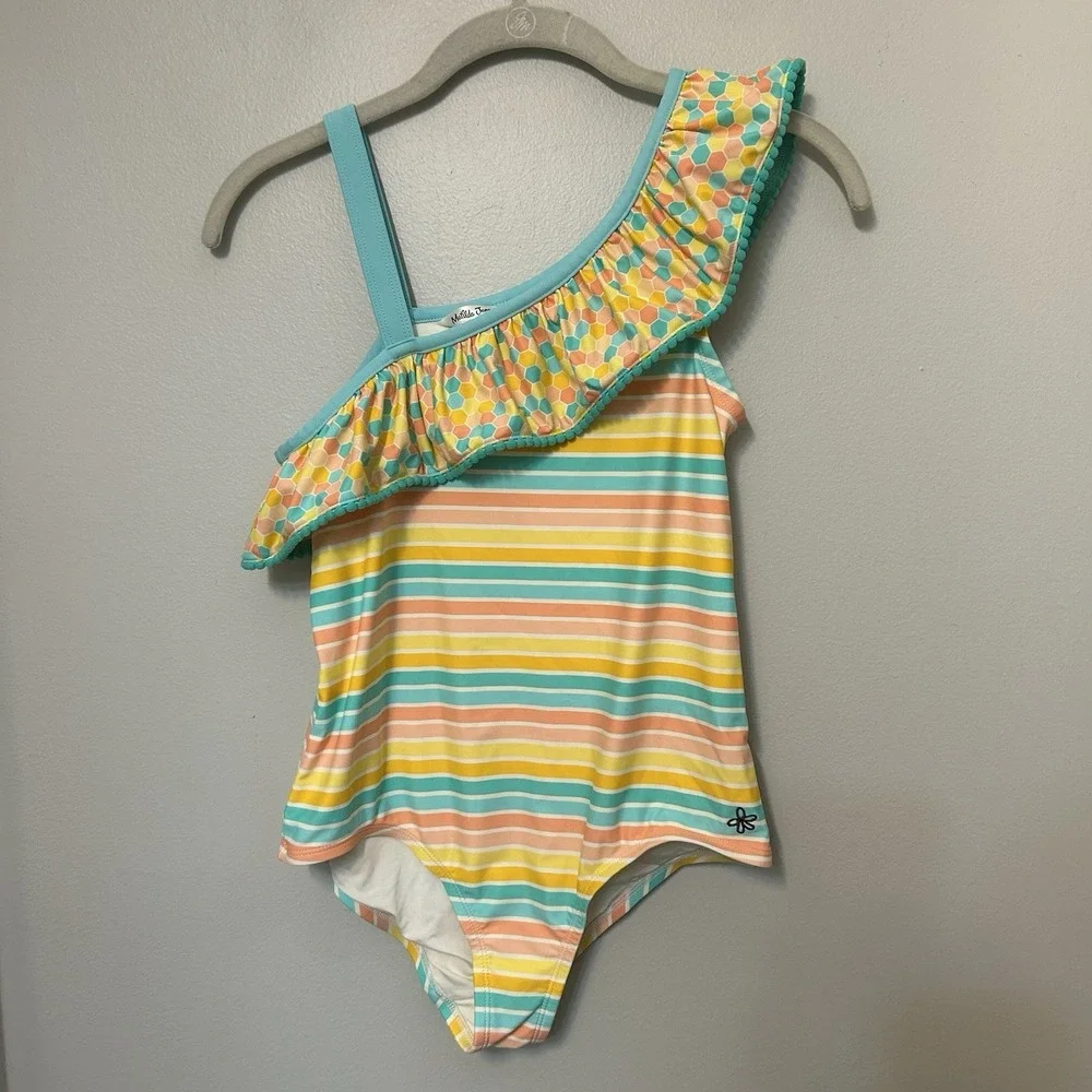 Matilda Jane Dream Chasers Size 16 girls Lollipop Lines Swimsuit #31SWM3S